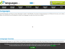 Tablet Screenshot of languages.net
